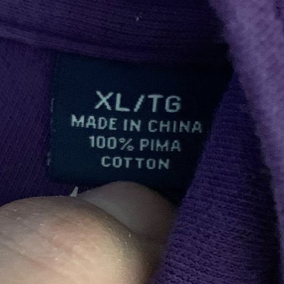 TOMMY BAHAMA Pima Cotton Quarter Zip Sweatshirt - Picture 7 of 7